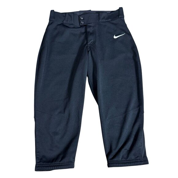 Nike Team Black Softball Pants Women's Sz S - Picture 1 of 8